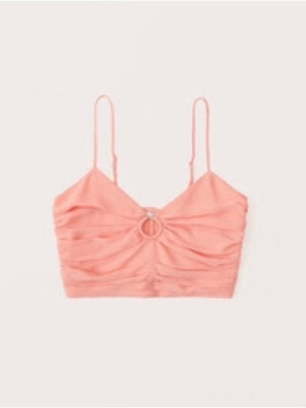 Abercrombie Ruched O-Ring Top
